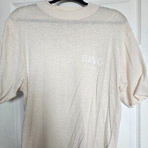 Anine Bing Wes Oversized LA 2012 Boxy T-shirt Blush Pink